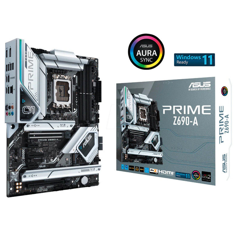Asus Prime Z690-A - DDR5 LGA 1700 Intel Motherboard - اللوحة الأم
